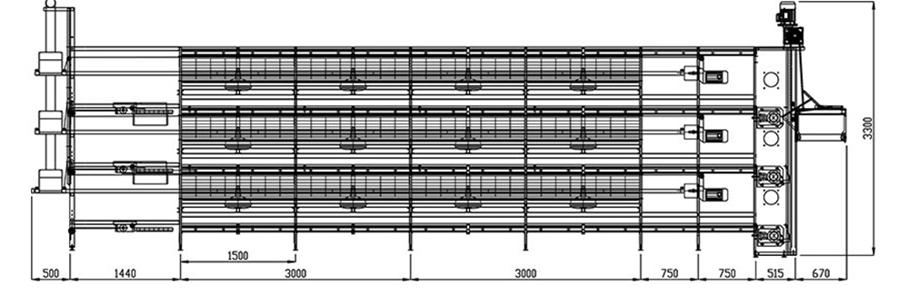 Automatic Broiler Chicken Cage